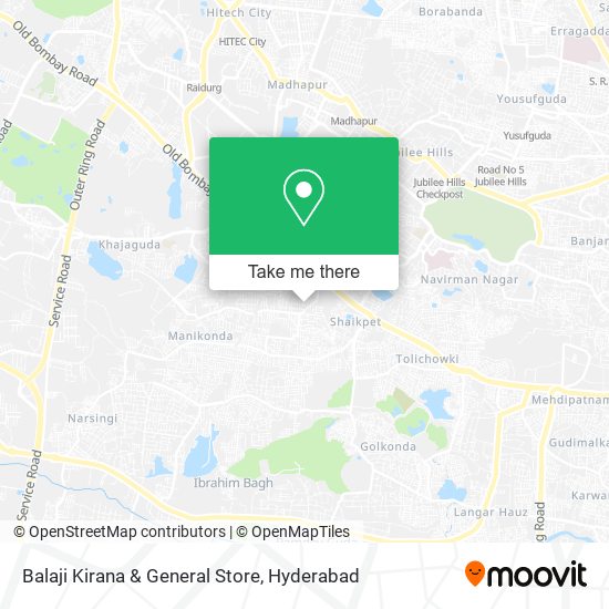 Balaji Kirana & General Store map