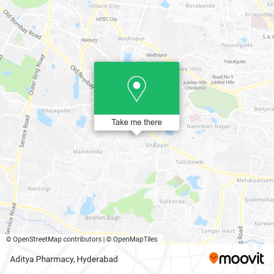 Aditya Pharmacy map