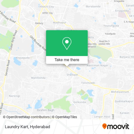 Laundry Kart map