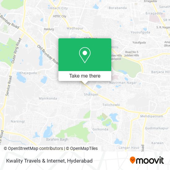 Kwality Travels & Internet map