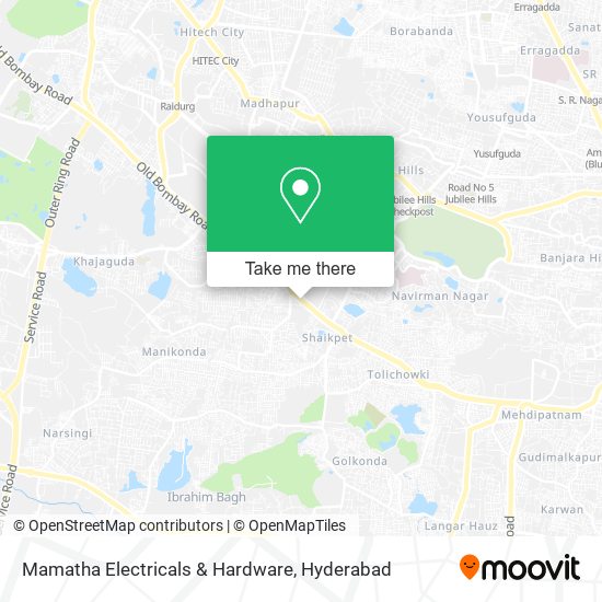 Mamatha Electricals & Hardware map