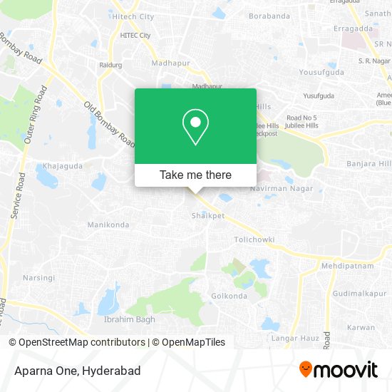 Aparna One map