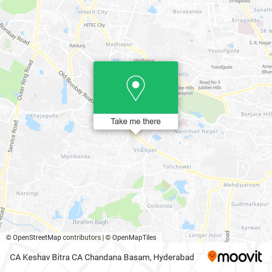 CA Keshav Bitra CA Chandana Basam map