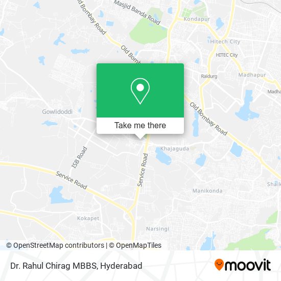 Dr. Rahul Chirag MBBS map