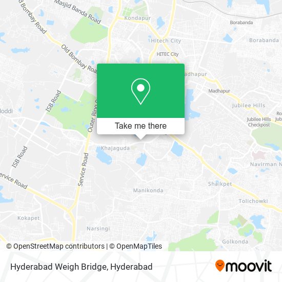 Hyderabad Weigh Bridge map