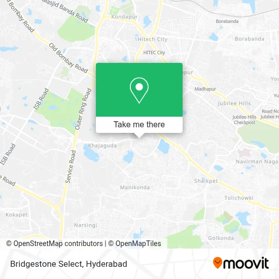 Bridgestone Select map