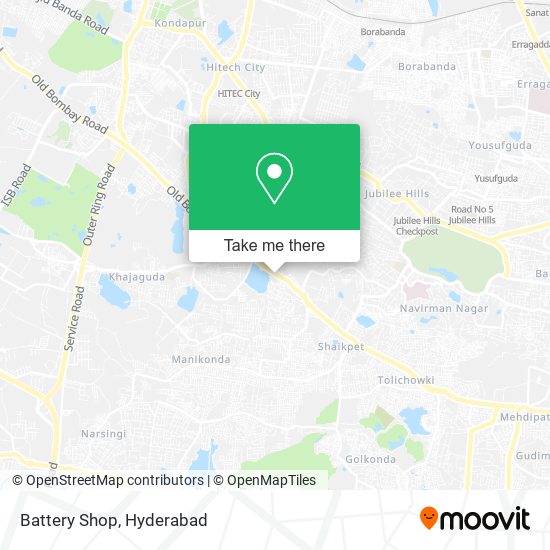 Battery Shop map