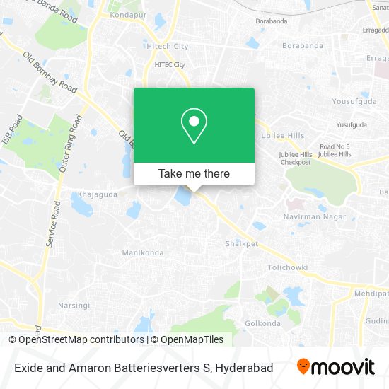 Exide and Amaron Batteriesverters S map