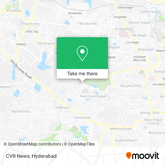 CVR News map
