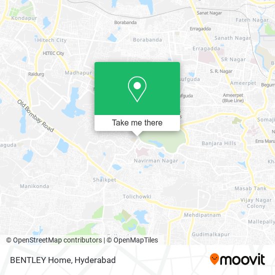 BENTLEY Home map