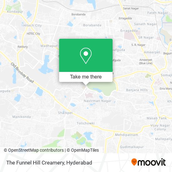 The Funnel Hill Creamery map