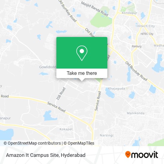 Amazon It Campus Site map
