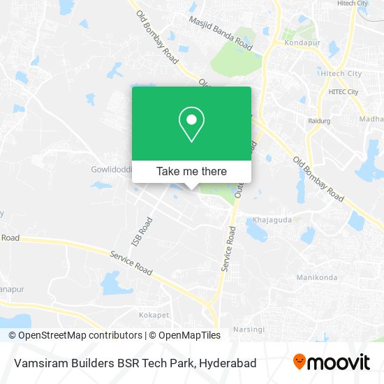 Vamsiram Builders BSR Tech Park map