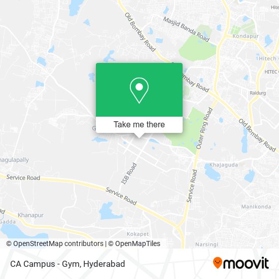 CA Campus - Gym map