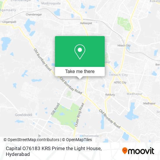 Capital O76183 KRS Prime the Light House map