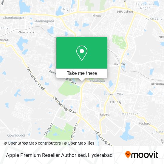 Apple Premium Reseller Authorised map