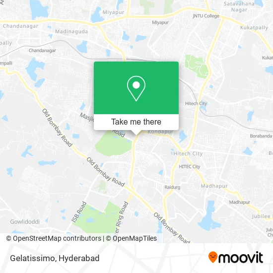 Gelatissimo map