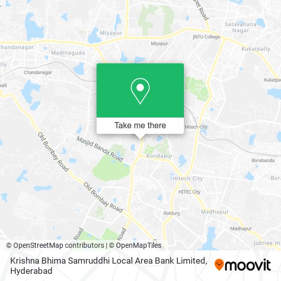 Krishna Bhima Samruddhi Local Area Bank Limited map