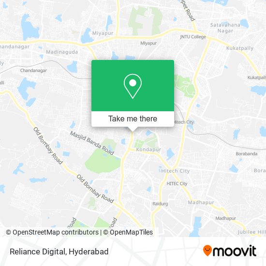 Reliance Digital map