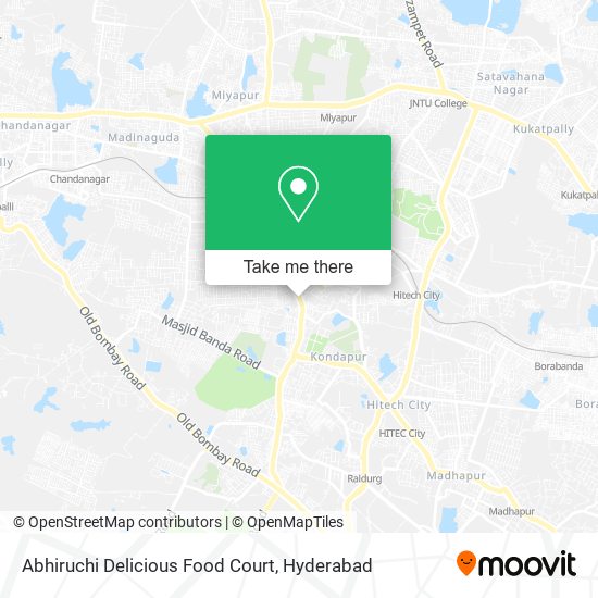 Abhiruchi Delicious Food Court map
