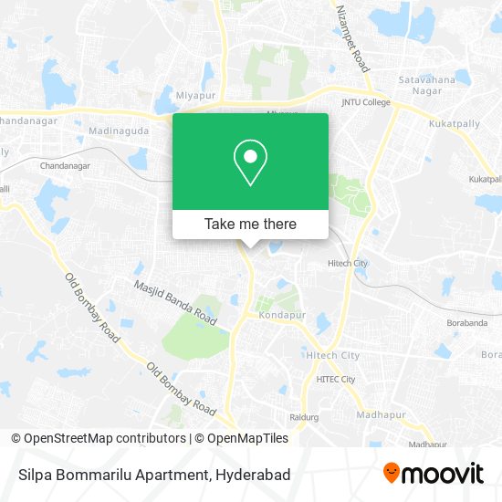 Silpa Bommarilu Apartment map