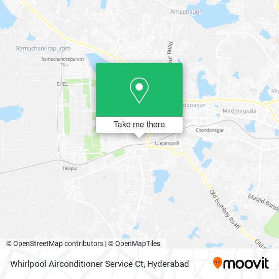 Whirlpool Airconditioner Service Ct map