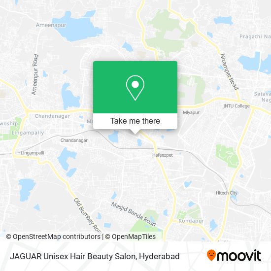 JAGUAR Unisex Hair Beauty Salon map
