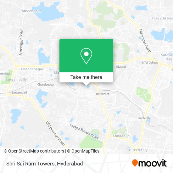 Shri Sai Ram Towers map