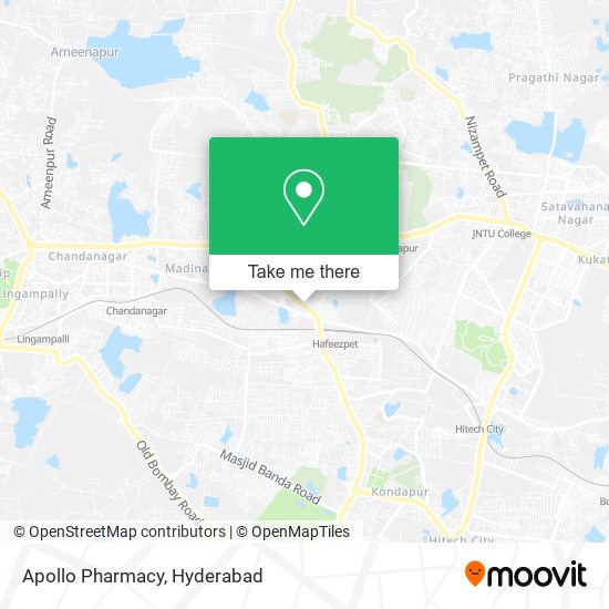 Apollo Pharmacy map