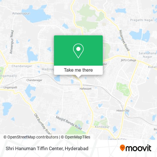 Shri Hanuman Tiffin Center map