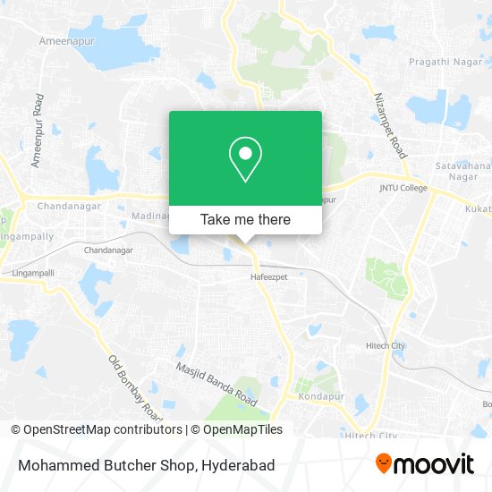 Mohammed Butcher Shop map