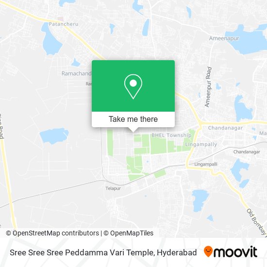 Sree Sree Sree Peddamma Vari Temple map
