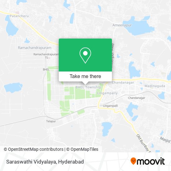 Saraswathi Vidyalaya map