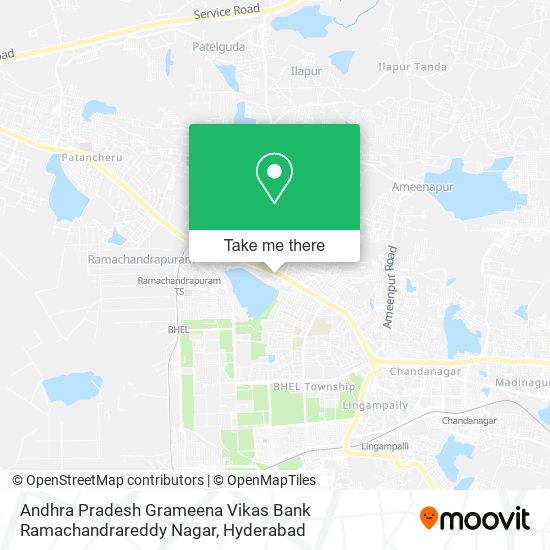Andhra Pradesh Grameena Vikas Bank Ramachandrareddy Nagar map