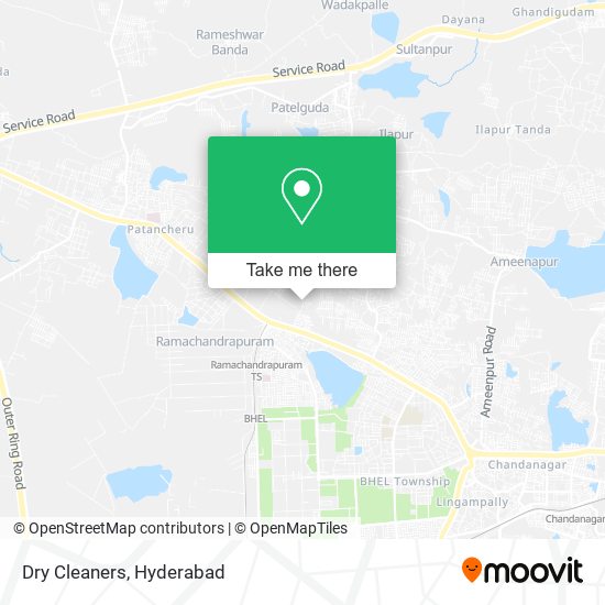 Dry Cleaners map