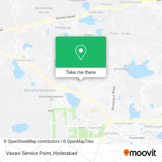 Vasavi Service Point map