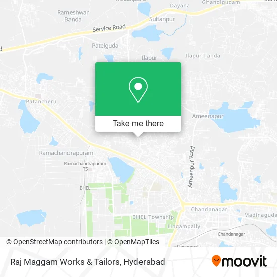 Raj Maggam Works & Tailors map
