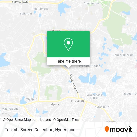 Tahkshi Sarees Collection map