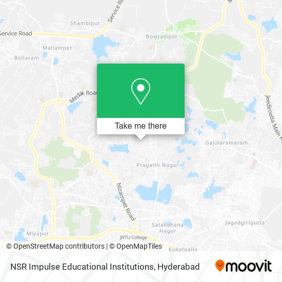 NSR Impulse Educational Institutions map