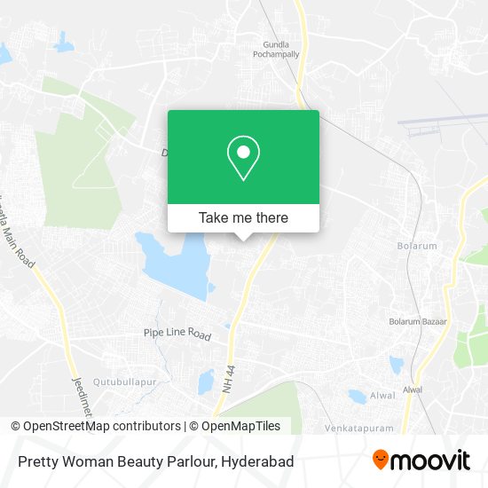 Pretty Woman Beauty Parlour map