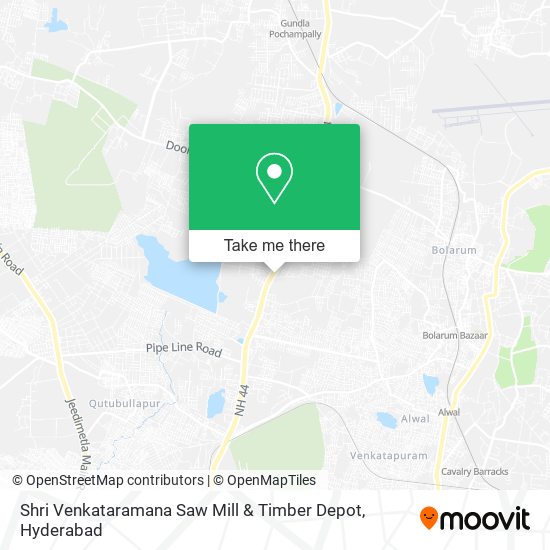 Shri Venkataramana Saw Mill & Timber Depot map