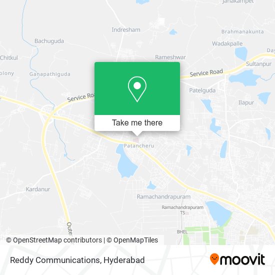 Reddy Communications map