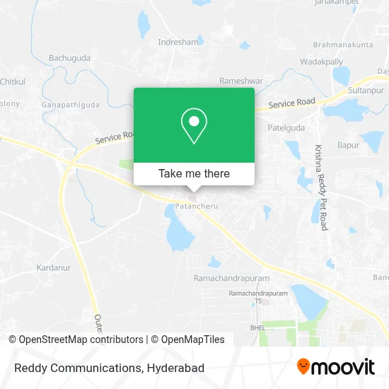 Reddy Communications map