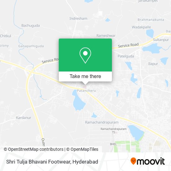 Shri Tulja Bhavani Footwear map