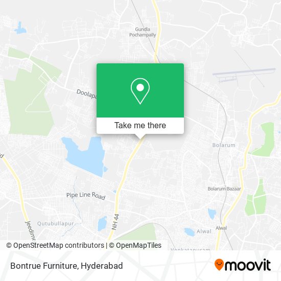 Bontrue Furniture map