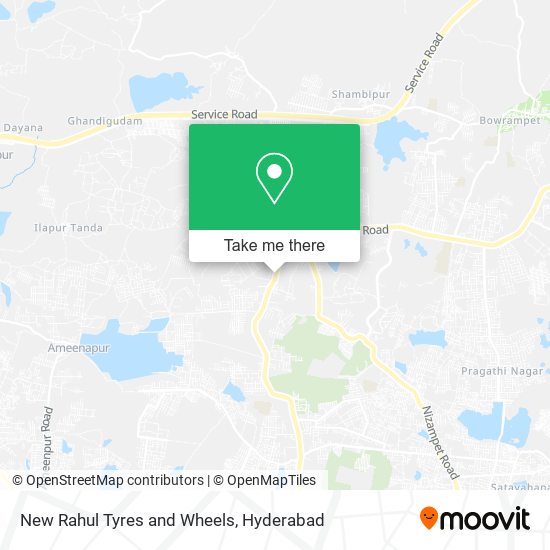 New Rahul Tyres and Wheels map