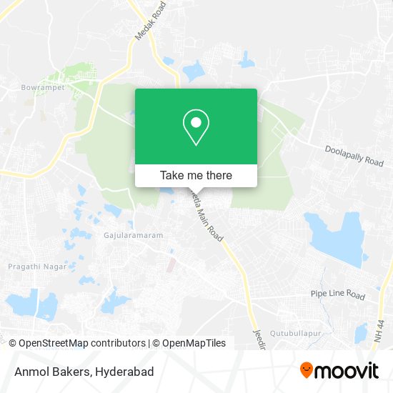 Anmol Bakers map