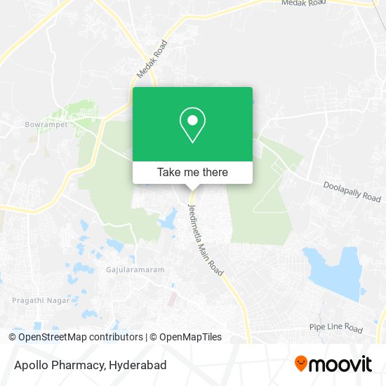 Apollo Pharmacy map