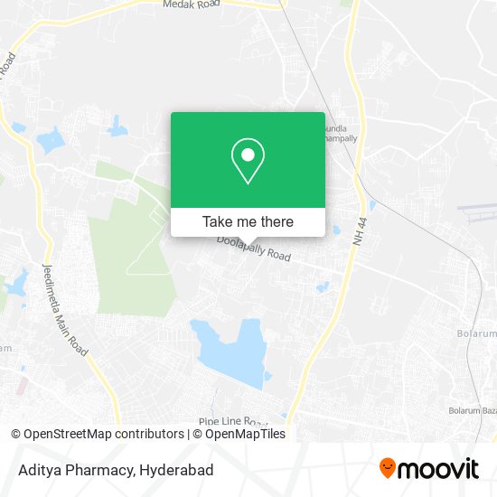 Aditya Pharmacy map