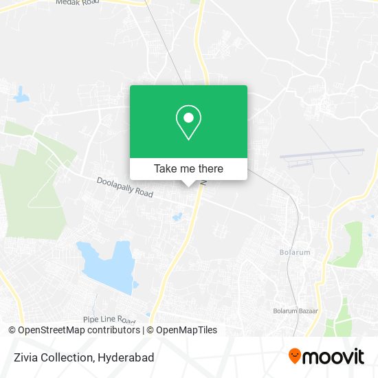 Zivia Collection map